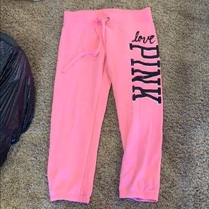 Capri sweat pants